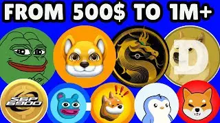 Top 8 Crypto Memecoins To Buy Now & Make Massive Gains !