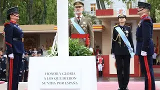 Live: National Day Celebration 2024 | Midshipman Princess Leonor with King Felipe and Queen Letizia