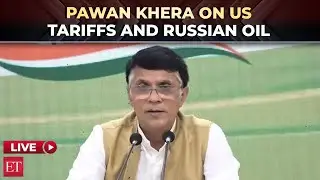 Congress Spokesperson Pawan Khera Briefs Media on US Tariffs and Russia Oil Issue