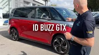 VW ID Buzz GTX в ЭКСКЛЮЗИВНОЙ двухцветной окраске!
