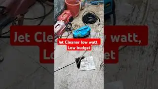Jet Cleaner low watt, low budget #jetcleaner #alatcuciac #alatcucimotor #alatcucimobil
