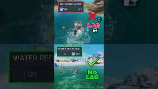 ✅ Best Water Reflection settings in CODM BR 🔥💯 Codmobile Tips and Tricks #shorts #codmbr #codmiphone