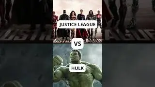 JUSTICE LEAGUE VS HULK #shorts