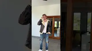 Jason Tries the B3 Bomber Jacket &ndash; Real Lambskin Leather #shorts