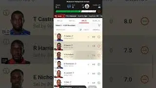 BLD vs SP trindad t10 blast dream team #dream11 #dream11team #dreamteam #viral #trindadt10 #t10