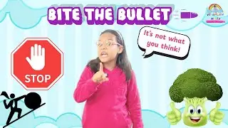 Что на самом деле означает &laquo;Bite the Bullet&raquo;?! 🤯 Объяснение забавной детской идиомы | Словарь с Э...