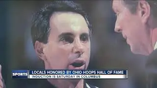 Referee Mike Sanzere leads Cincinnati honorees into Ohio Basketball Hall of Fame