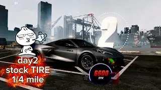 CSR2 TOURNAMENT 2020 Corvette Stingray - 8.165 | stock TIRE | DAY2