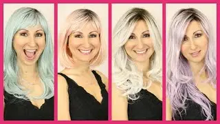 New Pastel Colored Wigs - Costume Wigs, Halloween Wigs, Anime Wigs