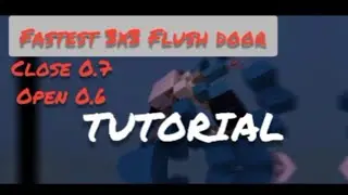 [Tutorial] Fastest 3x3 Flush door in MCBE Open 0,6!!