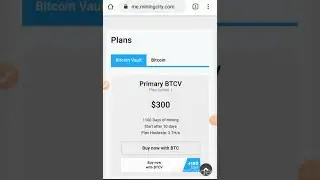 How To Buy Bitcoin Vault Packages With Mining City