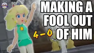 Absolutely EMBARRASSING the cockiest Mario Baseball player