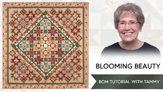 How To Make the Blooming Beauty BOM | Shabby Fabrics