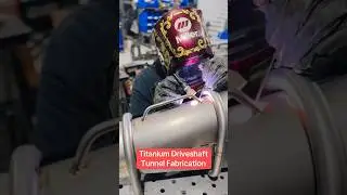 Hammer Concepts and Designs Titanium Driveshaft Tunnel Fabrication