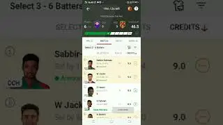 Dream11 || BPL CCH vs MGD TOP PIKS