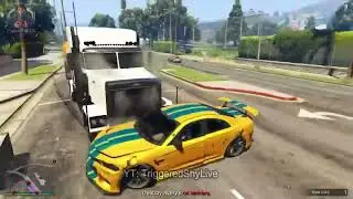 GTA 5 Destroying Avery's Oil Tankers GTA 5 Online Multiplayer Triggered Shy Live