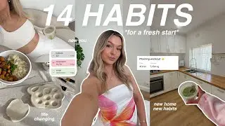14 привычек для нового начала 🌷 повышение уровня, новые привычки и реалистичные планы на 2026 год