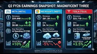 Mag 3 Earning Snapshot| META | MSFT | TSLA  | What Should Retail Investors Do