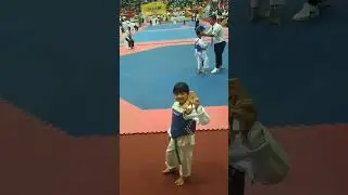 Alhamdulillah medali emas PIALA KEMENPORA RI🏅🥋 #taekwondo #laxuseclub #fyp #kelas1SD #RACHELHUMAIRA