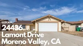 Homes for sale in Moreno Valley: Welcome to 24436 Lamont Dr.