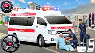 New Police Ambulance City Rescue Simulator 911 US Emergency Ambulance Driving Game Android Gameplay