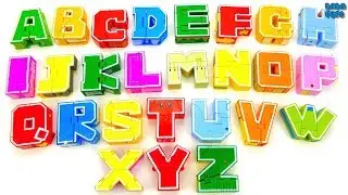 Learn ABC For Kids|Alphabots For Kids|Super Alphabet Robot Construction Transformers
