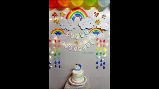Rainbow 🌈 Theme Party Decoration