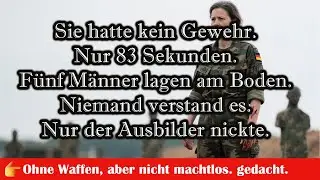 Man nahm ihr das Gewehr weg &mdash; doch in 74 Sekunden besiegte sie sechs M&auml;nner mit blo&szlig;en H&auml;nden.