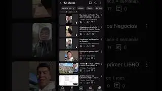 &iquest;C&oacute;mo crear una Playlist Youtube desde el celular?