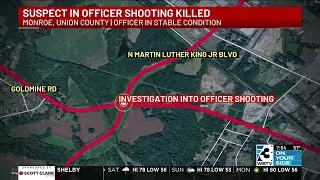 Monroe Police officer shot, suspect shot and killed by police