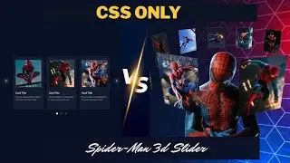 3D Slider Tutorial | HTML & CSS Only | No Javascript