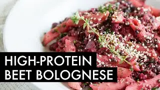 Meet Beet Bolognese: A VEG-PACKED TAKE ON PASTA