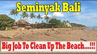 Seminyak Bali Update | Famous Beach In Seminyak Need To Be Cleaned...!!
