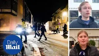 Norway bow-and-arrow attack eyewitnesses describe reaction to the shocking scenes