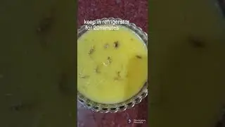 Rabdi recipe | instant rabdi with milk powder and custard powder