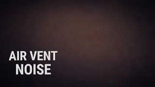 10 Hours of Air Vent White Noise for Deep Sleep | Warm Pink & Brown Noise | No Loop