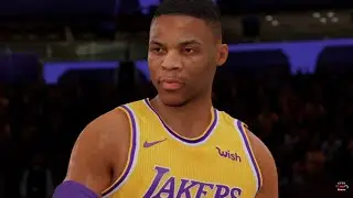 RUSSELL WESTBROOK LAKERS DEBUT | NBA LIVE PS5 4K 1ST QRT
