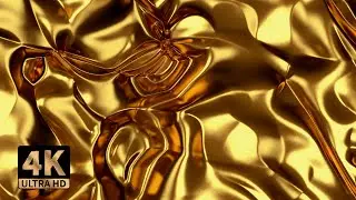 45min ذهب GOLD LUXURY ANIMATED BACKGROUND 4k UHD