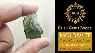 Moldavite Stone | Spiritual Gemstone | Life Changing Stone | Stone for Meditation