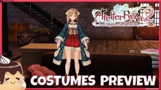 Atelier Ryza 2 DX Edition EXTRA COSTUMES & DLC Skins!