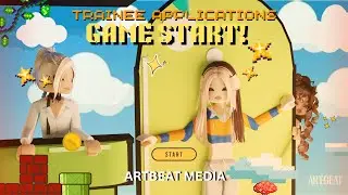 | RO-KPOP | GAME START! (TRAINEE APPS)  | ArtBeat MEDIA | KUV 4K | ROBLOX | (APPS OPEN)