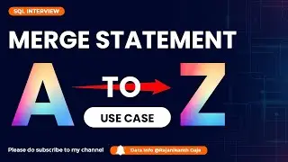 SQL Merge Statement Tutorial A-Z | How to use Merge in SQL step by step guide #sql #dataanalytics