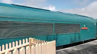 Class 45,45060'Sherwood Forester' in action at the swanage diesel gala 2015(HD)