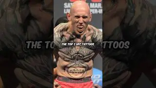Guessing The Top 5 UFC TATTOOS! #shorts #ufc #mma #ufcfightnight