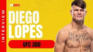 UFC 300: Diego Lopes full pre-fight media day interview