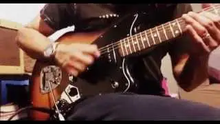 Jaguar Warmoth Partsocaster Guitar Modal Improvisation