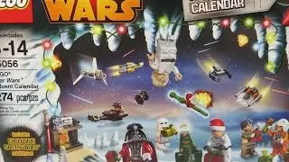 Lego Star Wars Advent Calendar 2014 75056 Unboxing Opening Toy Review