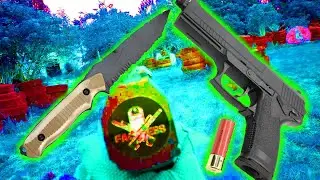Mk23 & knife silent hunting [AIRSOFT GAMEPLAY]