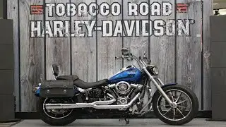 2018 Softail Low Rider Electric Blue