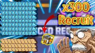 *INSANE* 300 RECRUIT SUMMONING SPREE! - One Punch Man Road to Hero 2.0